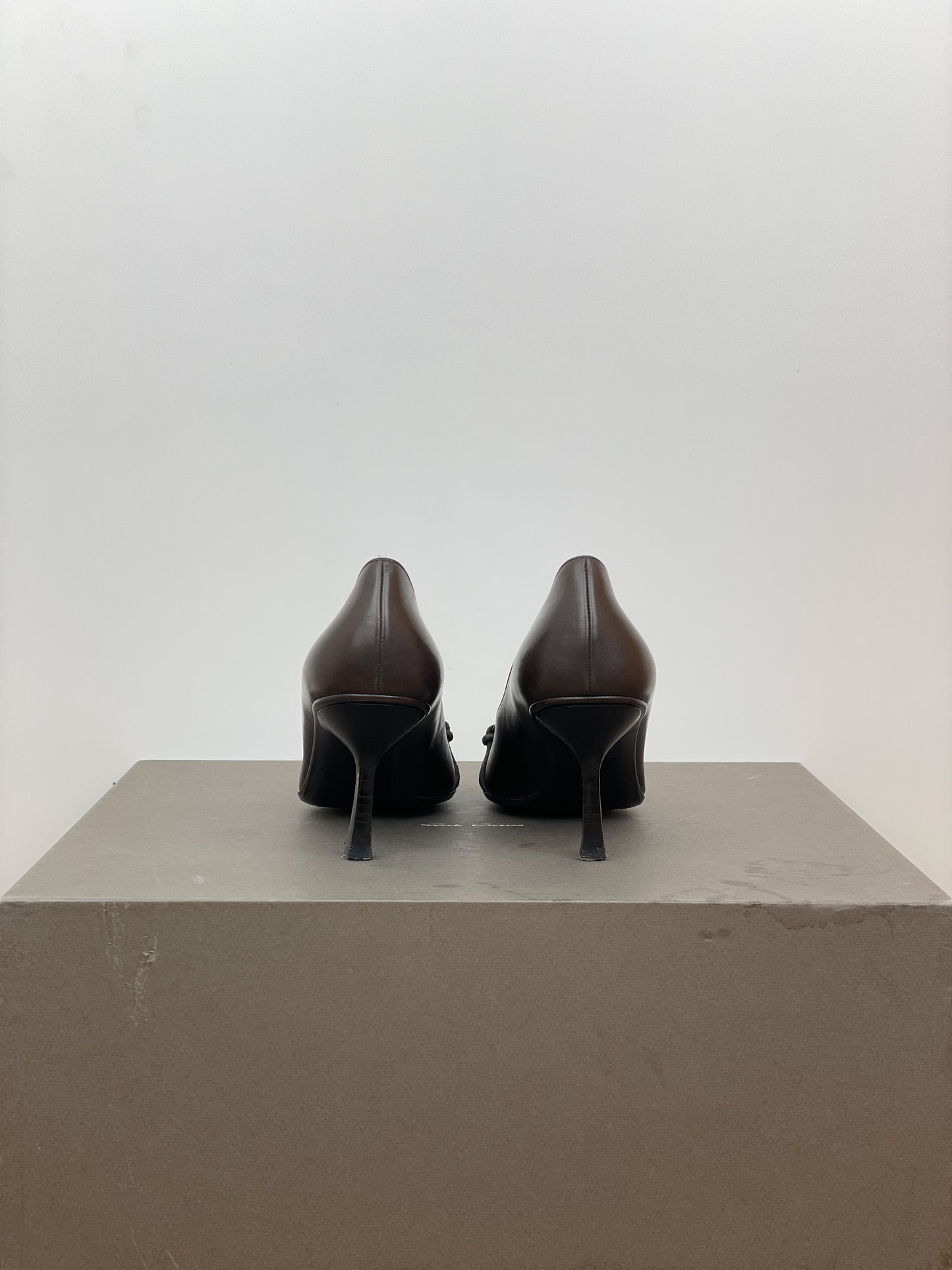 Gucci by Tom Ford 1990s Pointed-Toe Horsebit Pump Heels