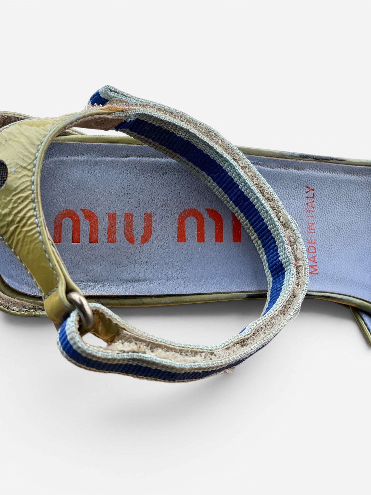 Miu Miu SS00 Snakeskin Python Hybrid Sandal Heels – photo 9