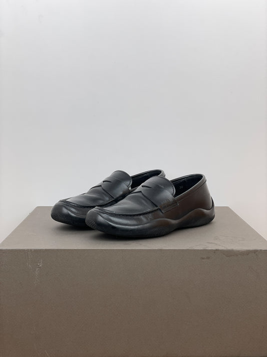Prada AW99 Vibram Sports Penny Loafers