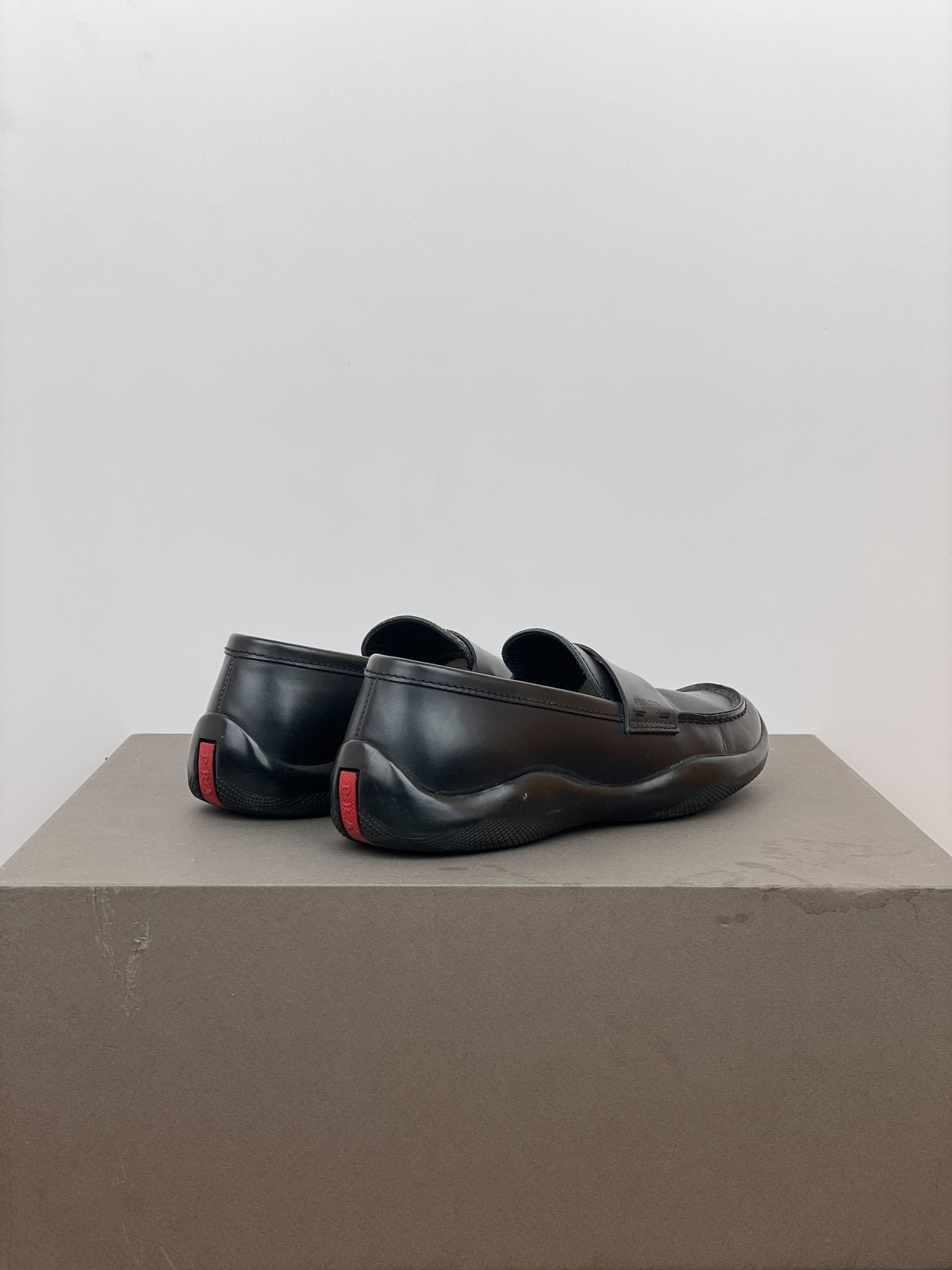 Prada AW99 Vibram Sports Penny Loafers
