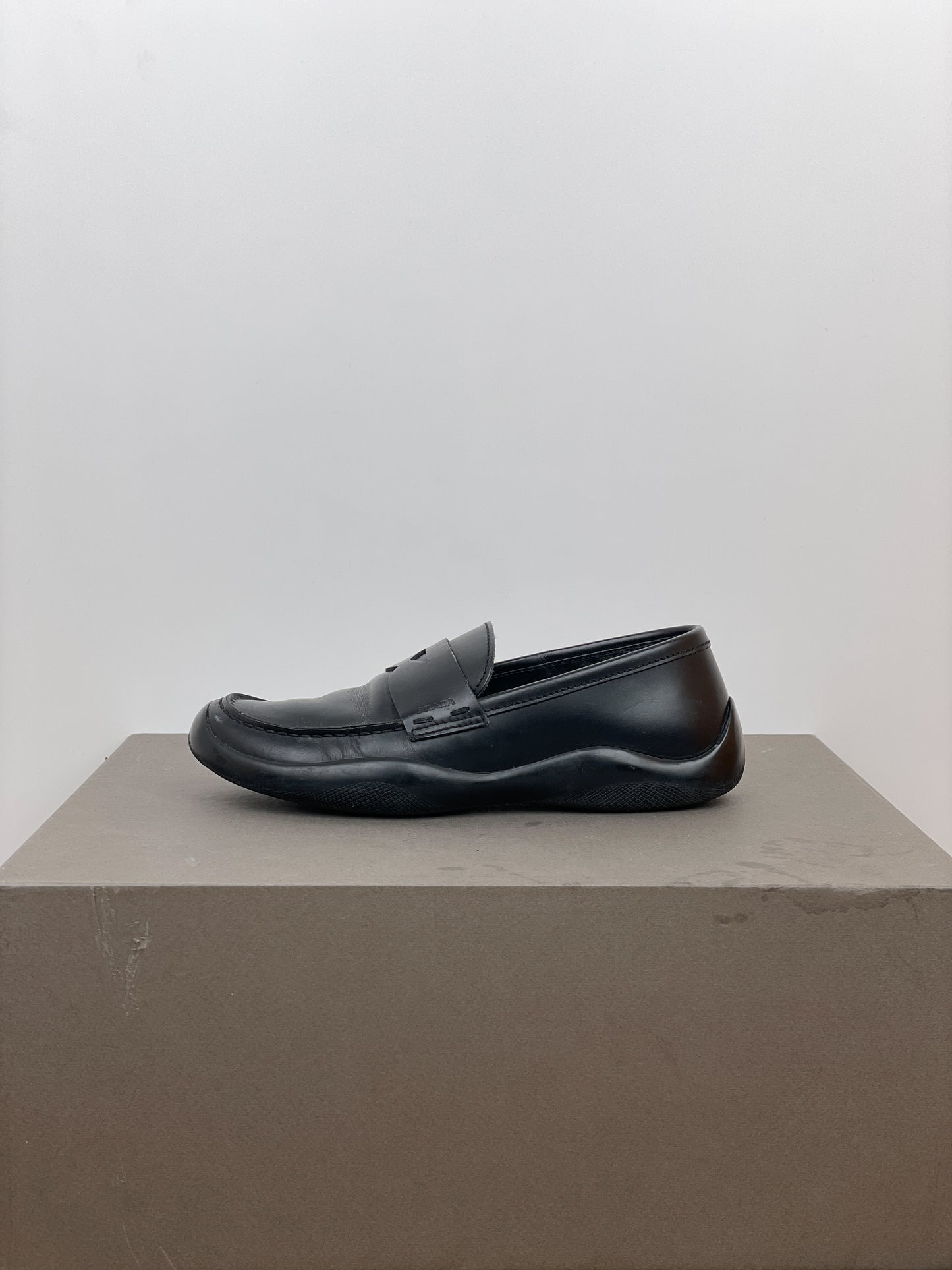 Prada AW99 Vibram Sports Penny Loafers