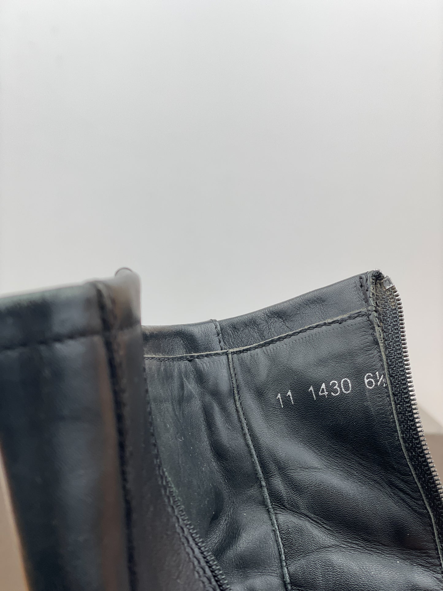 Prada AW99 Square-Toe Vibram Ankle Biker Boots