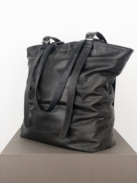Maison Margiela Leather Shopper Tote Bag