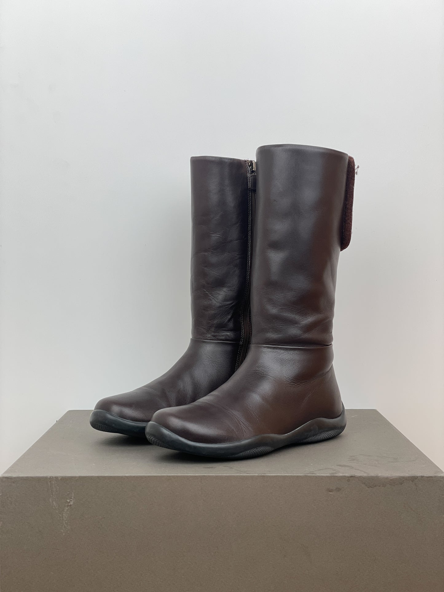 Prada AW99 Linea Rossa Sports Knee Boots