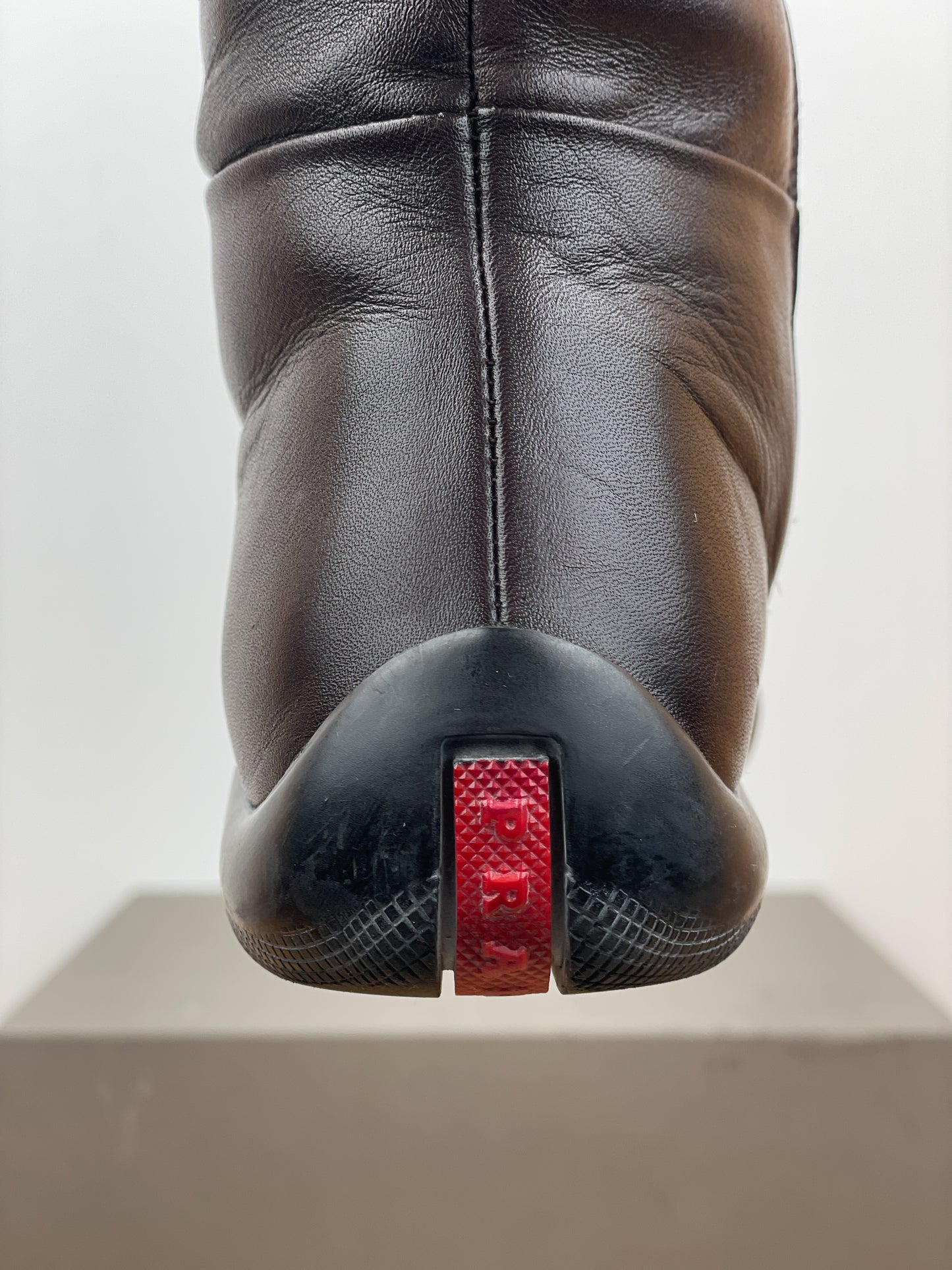 Prada AW99 Linea Rossa Sports Knee Boots