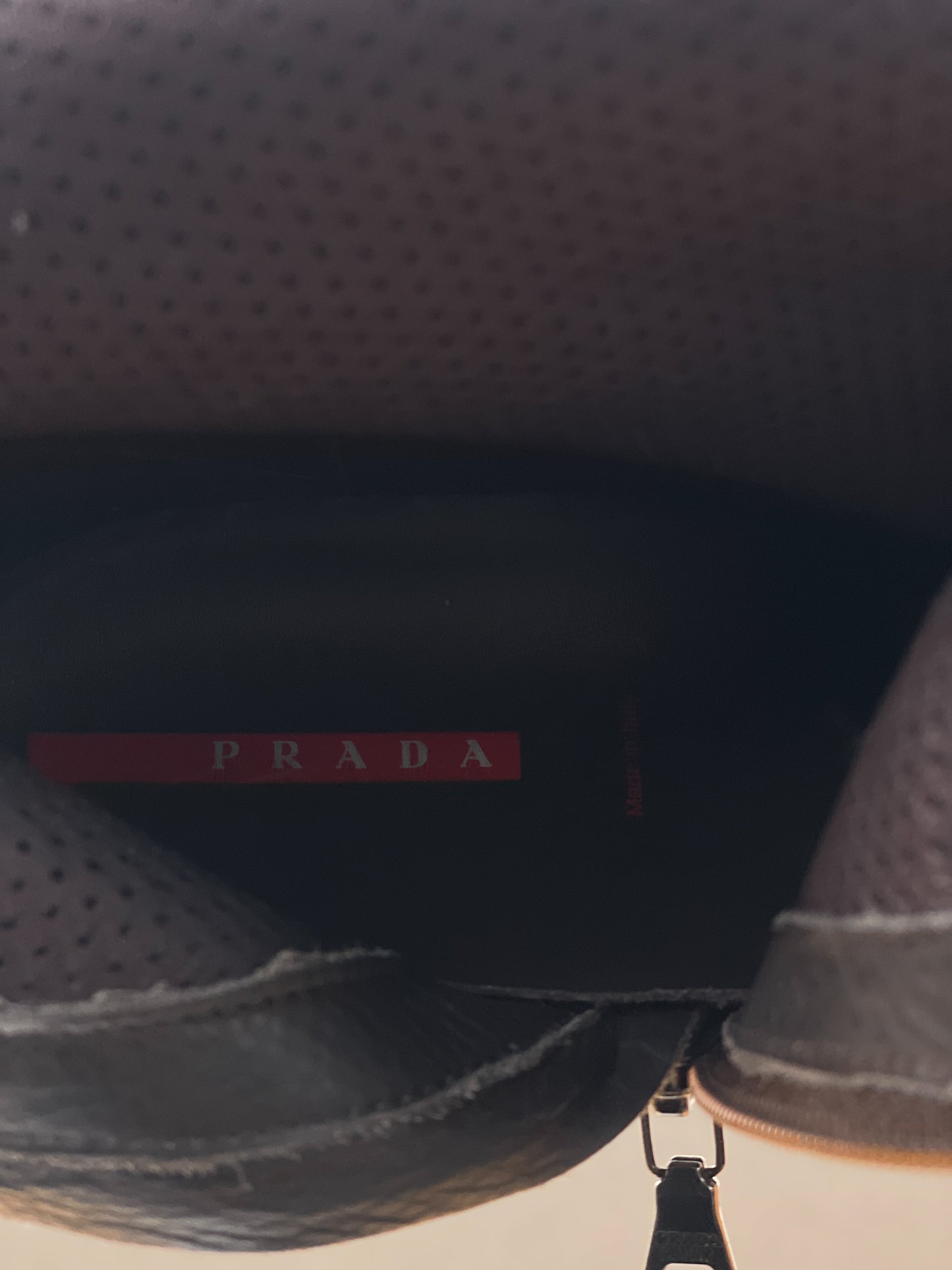 Prada AW99 Linea Rossa Sports Knee Boots