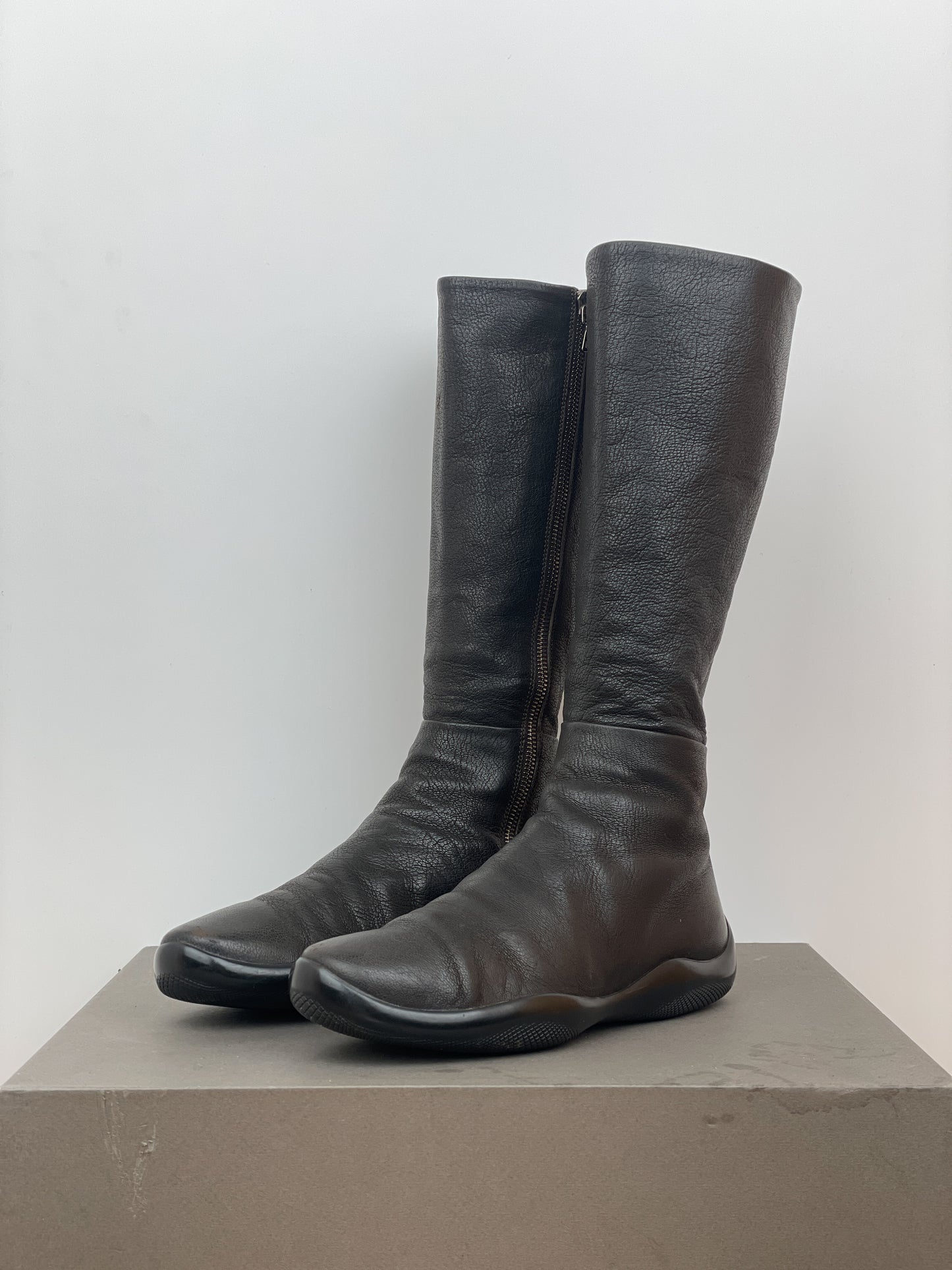 Prada AW99 Linea Rossa Sport Knee Boots