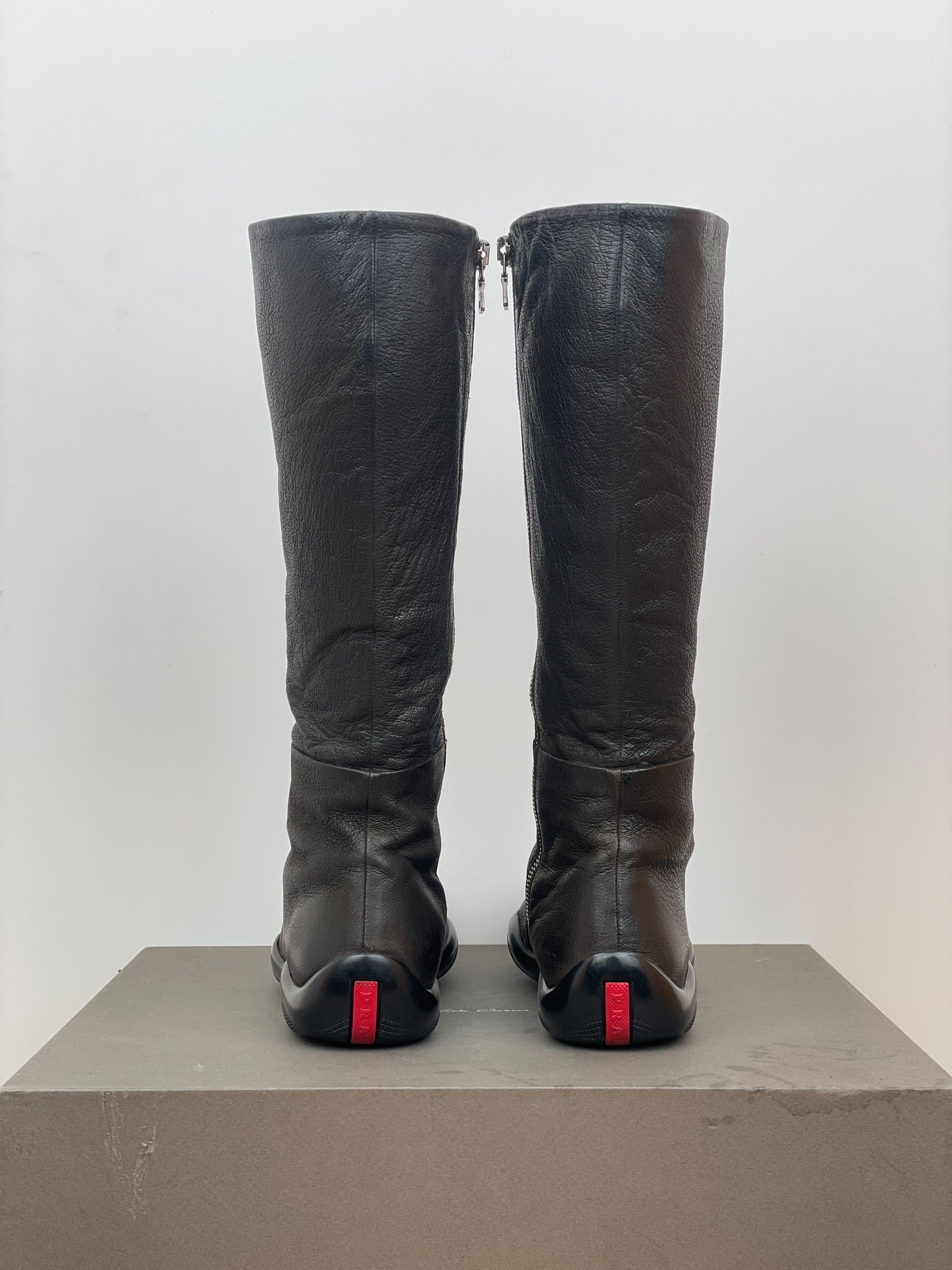 Prada AW99 Linea Rossa Sport Knee Boots