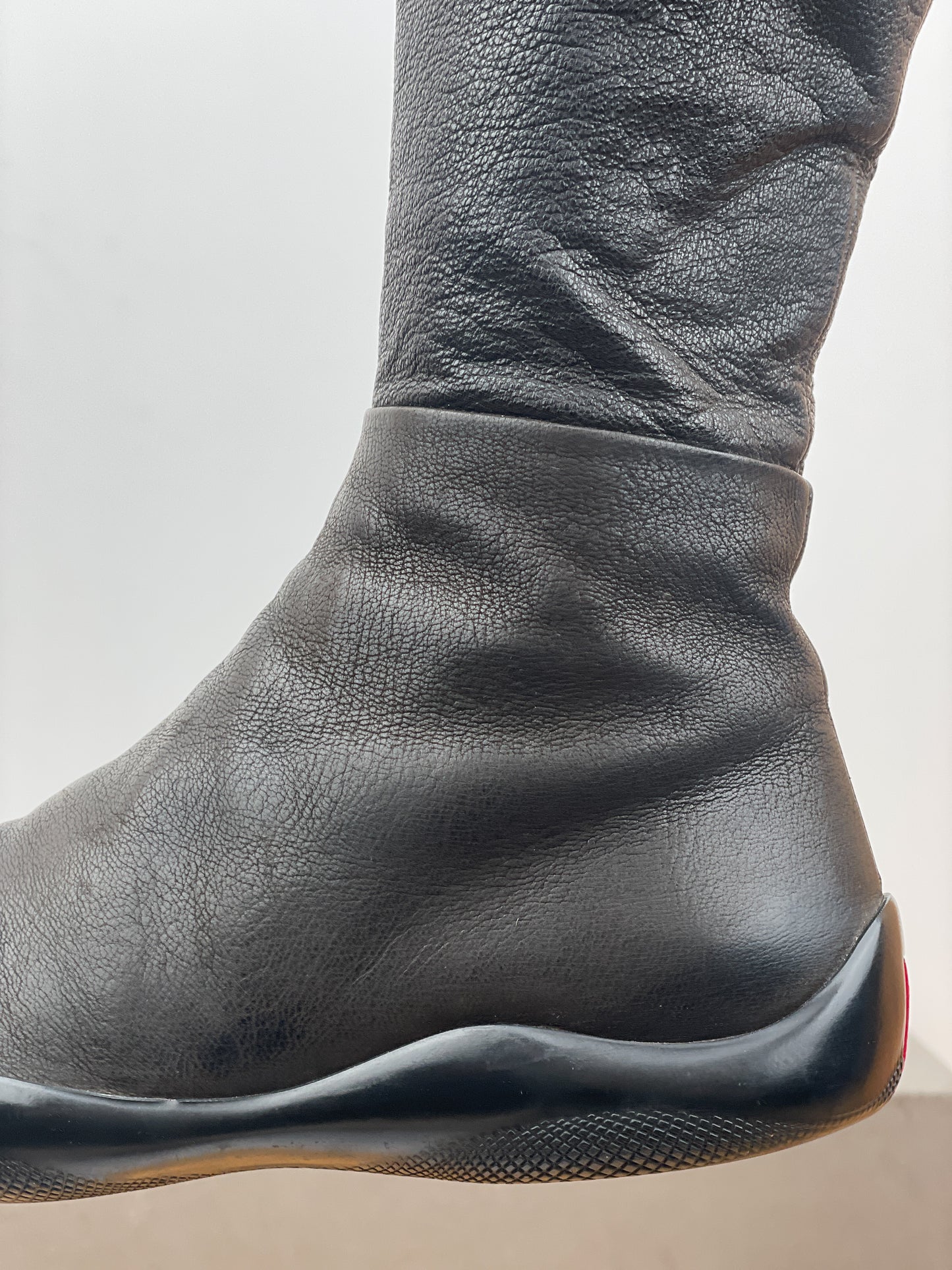 Prada AW99 Linea Rossa Sport Knee Boots