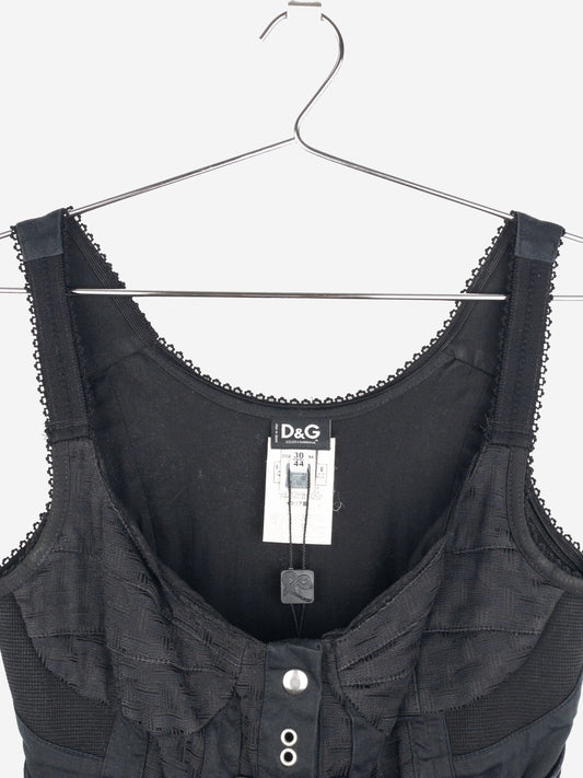 Dolce & Gabbana SS03 Bondage Corset Bustier