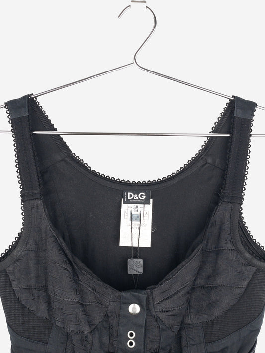 Dolce & Gabbana SS03 Bondage Corset Bustier