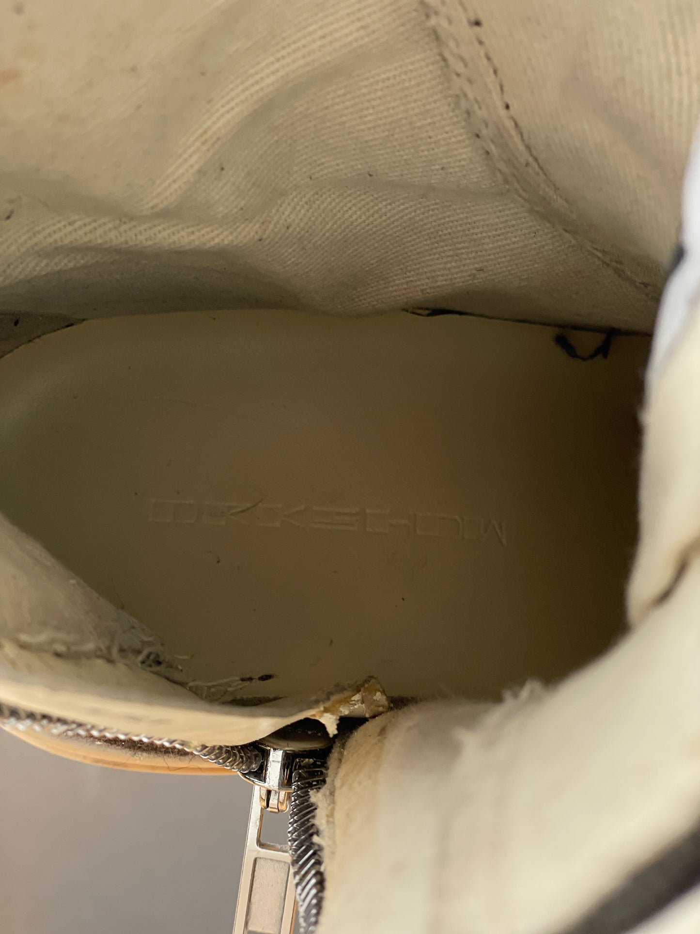 Rick Owens DRSHDW AW16 'Mastodon' Vegan Ramones Sneakers