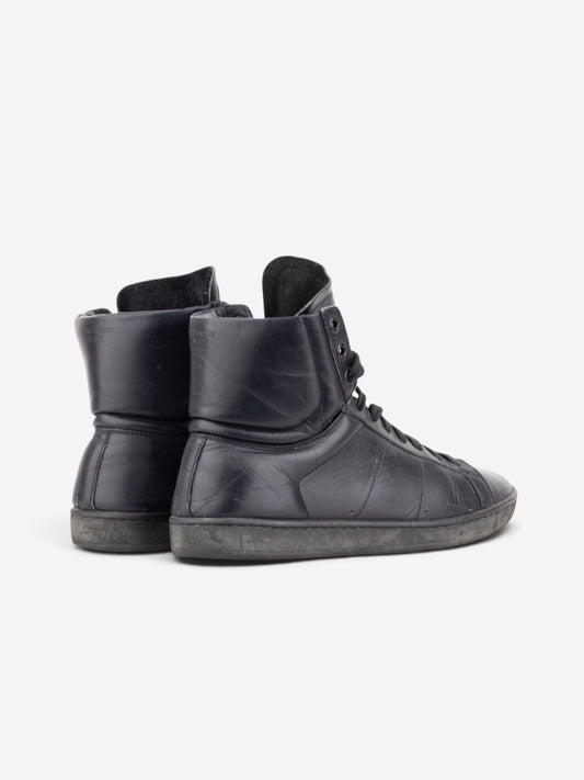 Saint Laurent by Hedi Slimane 2010s High-Top Sneakers – side view
