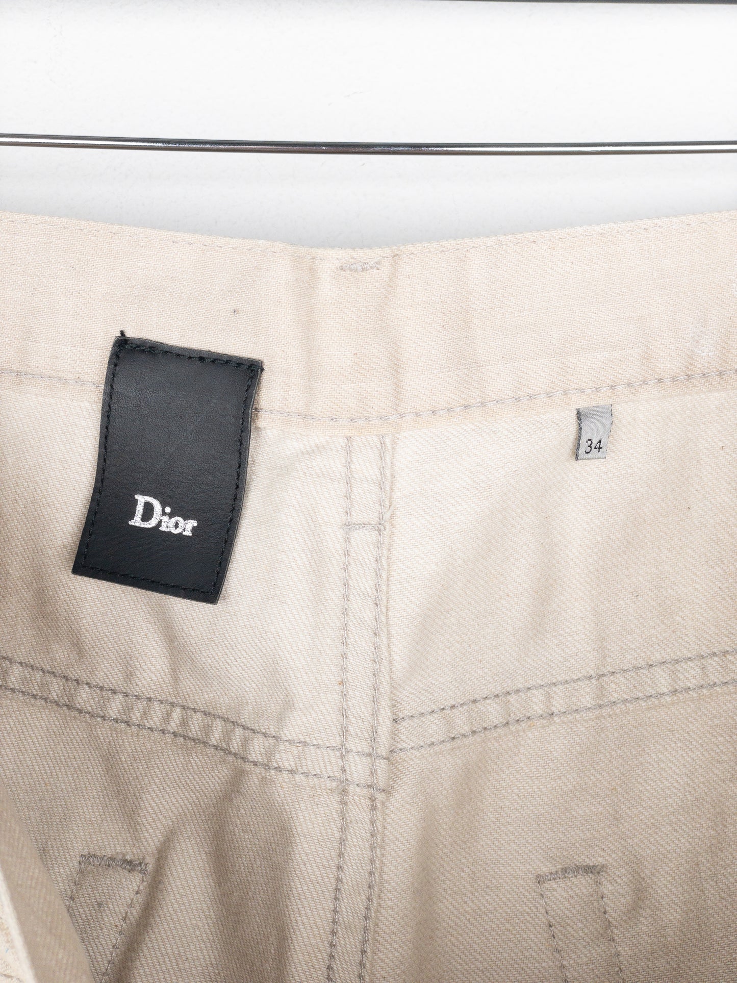 Dior Homme by Kris van Assche SS10 ‘Wildcat’ Painter Denim Jeans