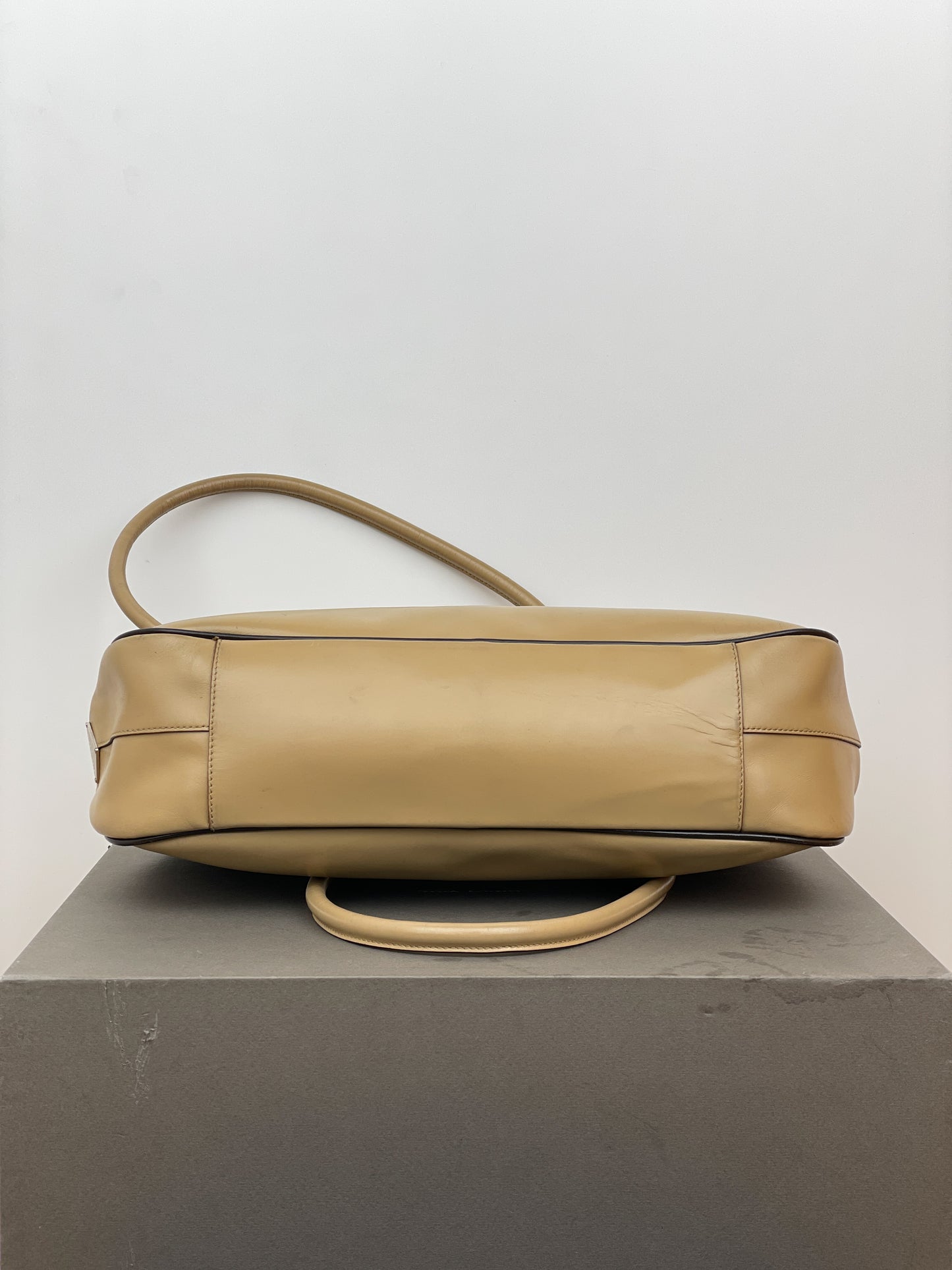 Prada 2000s Bowling Leather Handbag