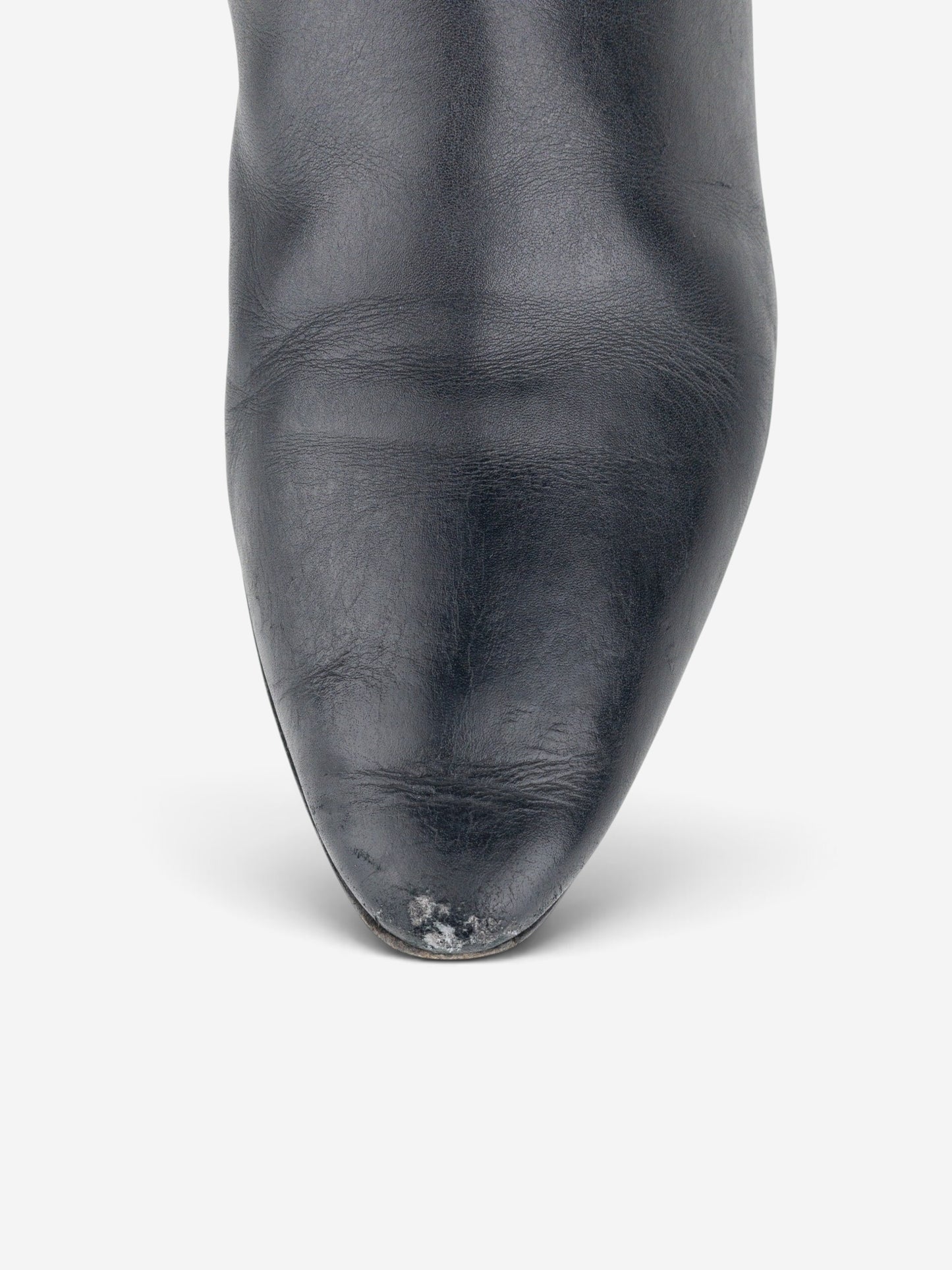 Dior by Galliano 2000s Biker Moto Ankle Boots – detail view