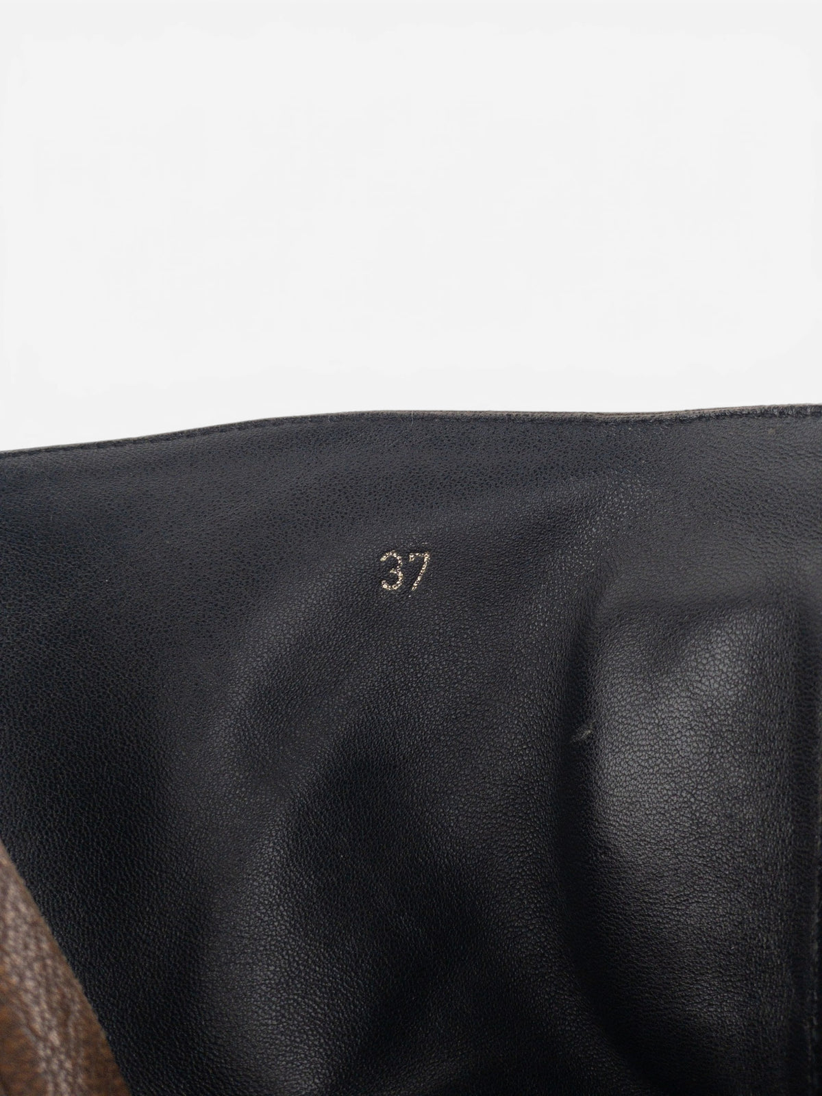 Miu Miu AW99 Western Biker Moto Boots – detail view