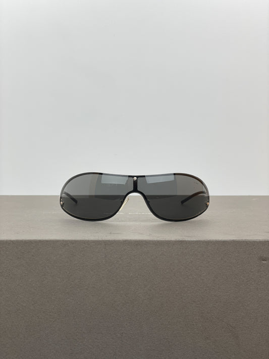 Gucci by Tom Ford SS01 GG1659 Wrap Shield Sunglasses