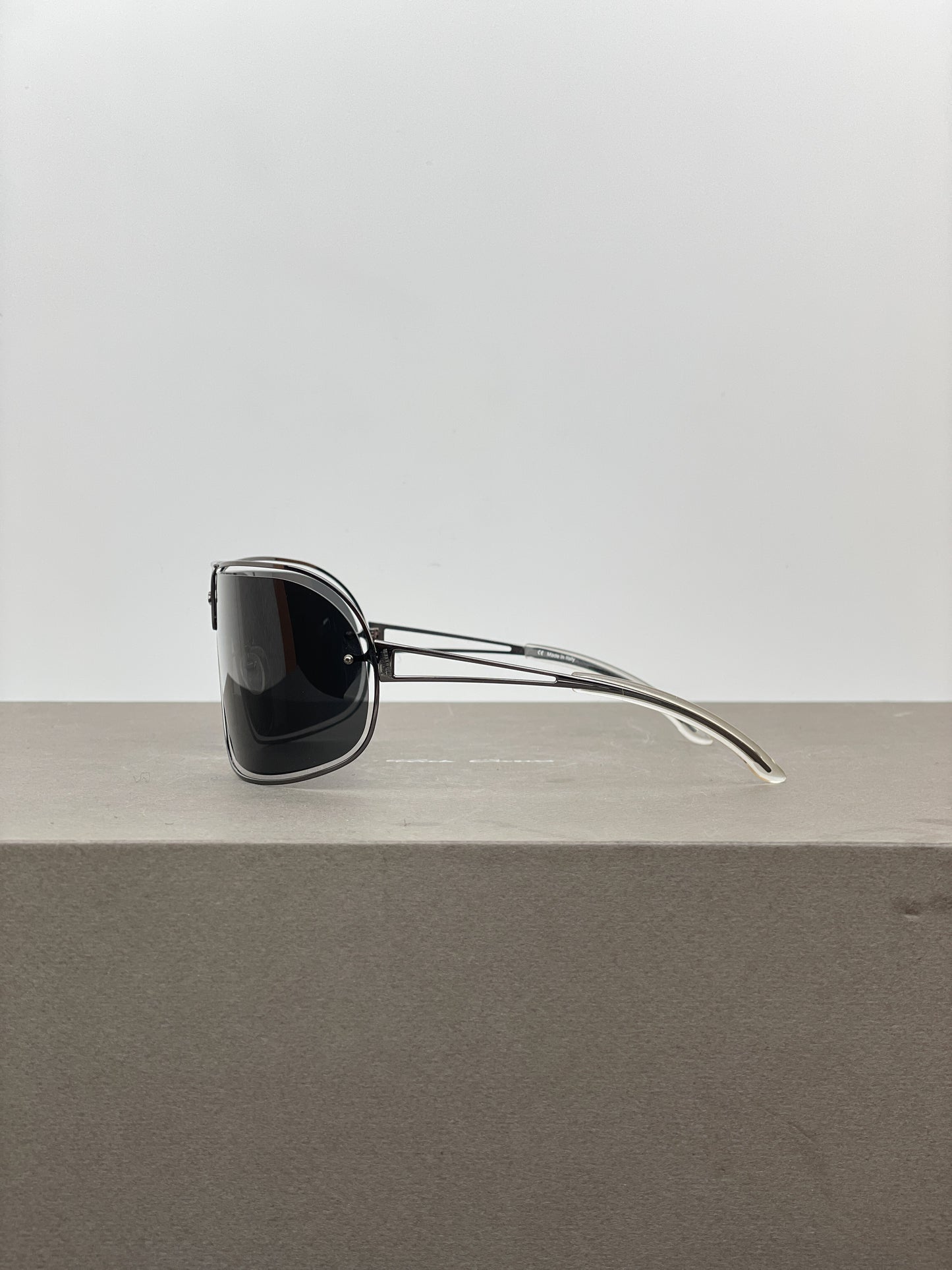 Jean Paul Gaultier 1990s SJP 005 Wrap Mask Shield Sunglasses