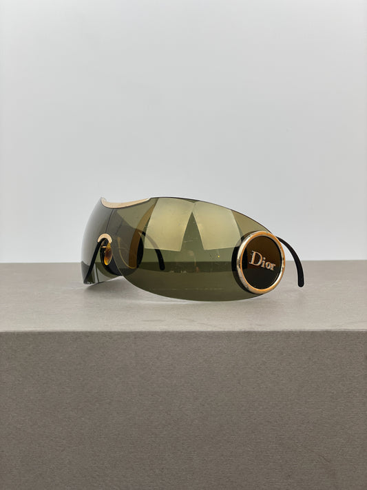 Dior by John Galliano 2000s Sport 2 Wrap Mask Shield Sunglasses