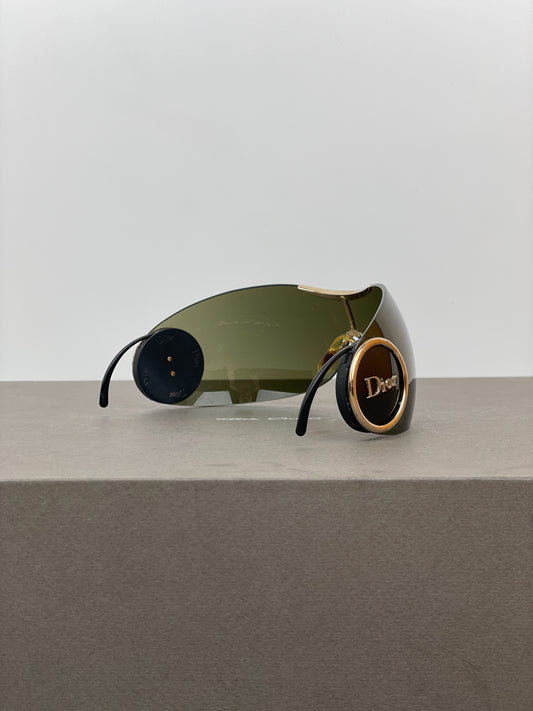 Dior by John Galliano 2000s Sport 2 Wrap Mask Shield Sunglasses