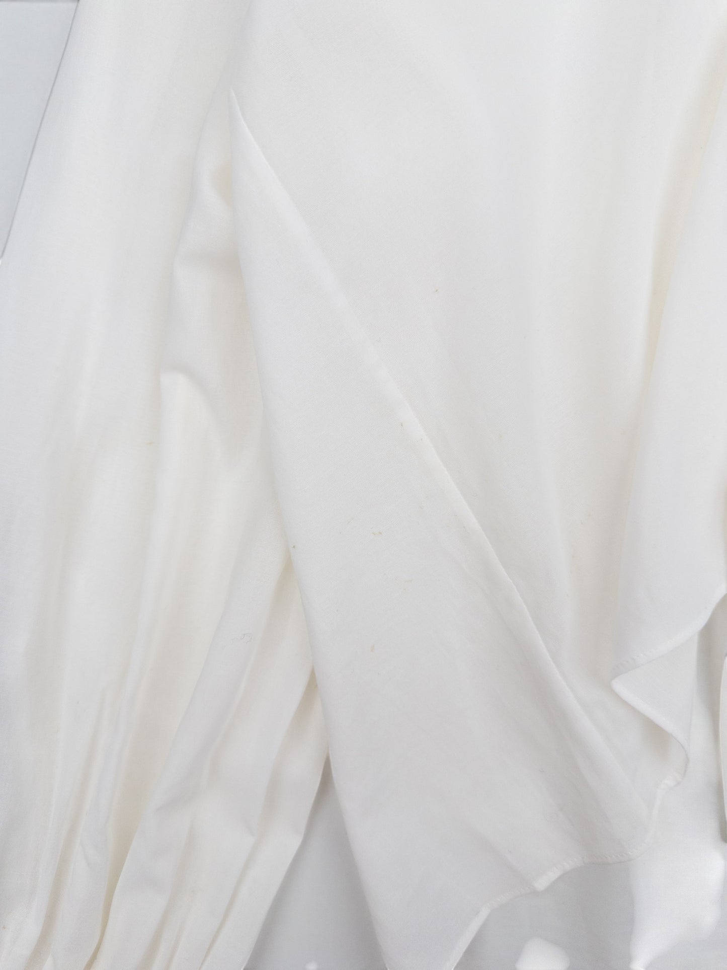 Saint Laurent by Anthony Vaccarello SS20 Longsleeve Lace Ruffle Top – sleeve detail