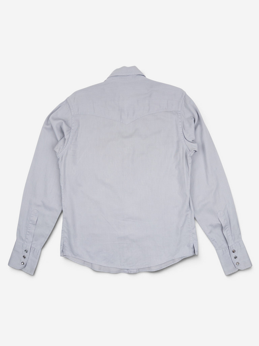 Gucci by Tom Ford AW97 Pearl-Button Cowboy Western Button-Up Shirt – back view