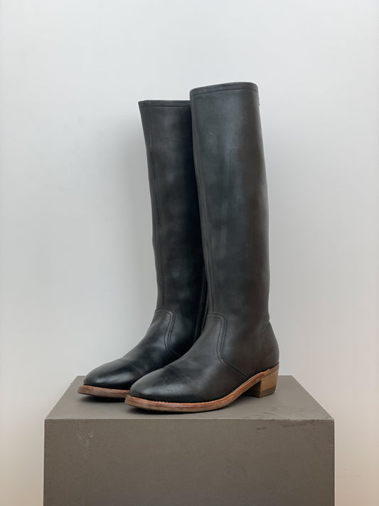 Maison Margiela AW16 Knee High Replica Campus Boots