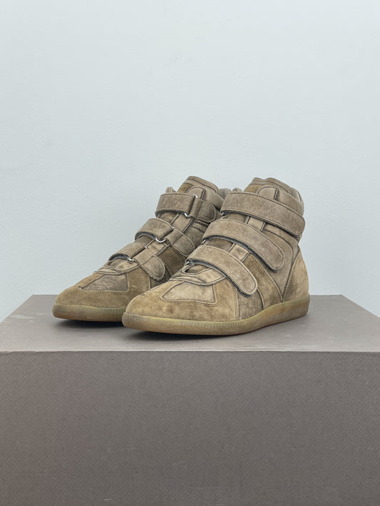 Maison Margiela Replica GAT High-Top Velcro Racing Sneakers