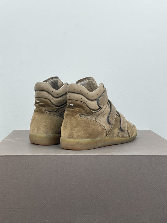 Maison Margiela Replica GAT High-Top Velcro Racing Sneakers