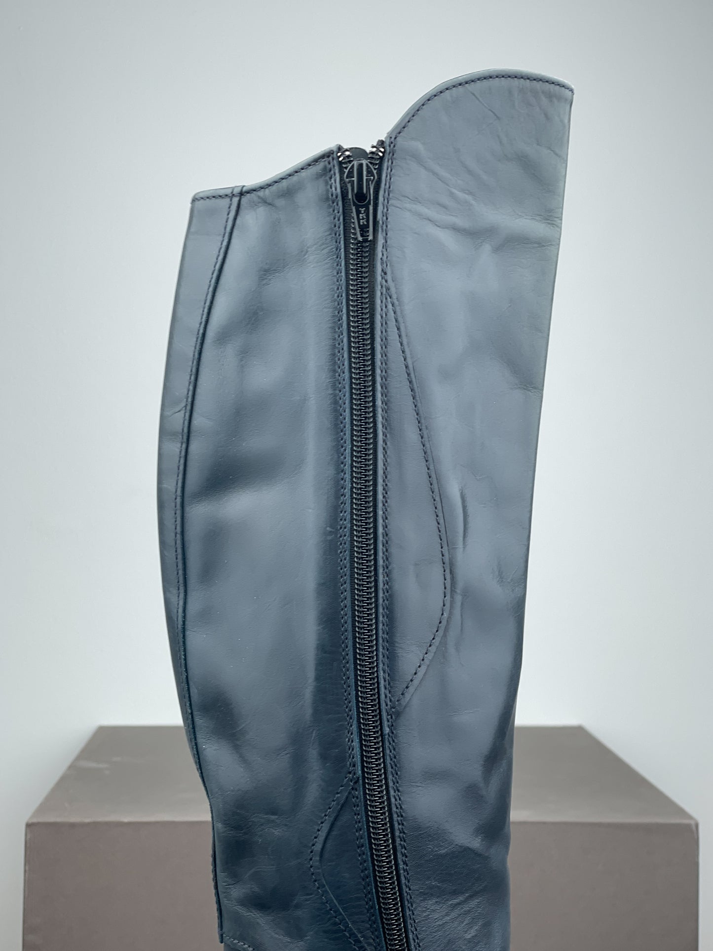 Miu Miu AW08 Knee-High Biker Riding Boots