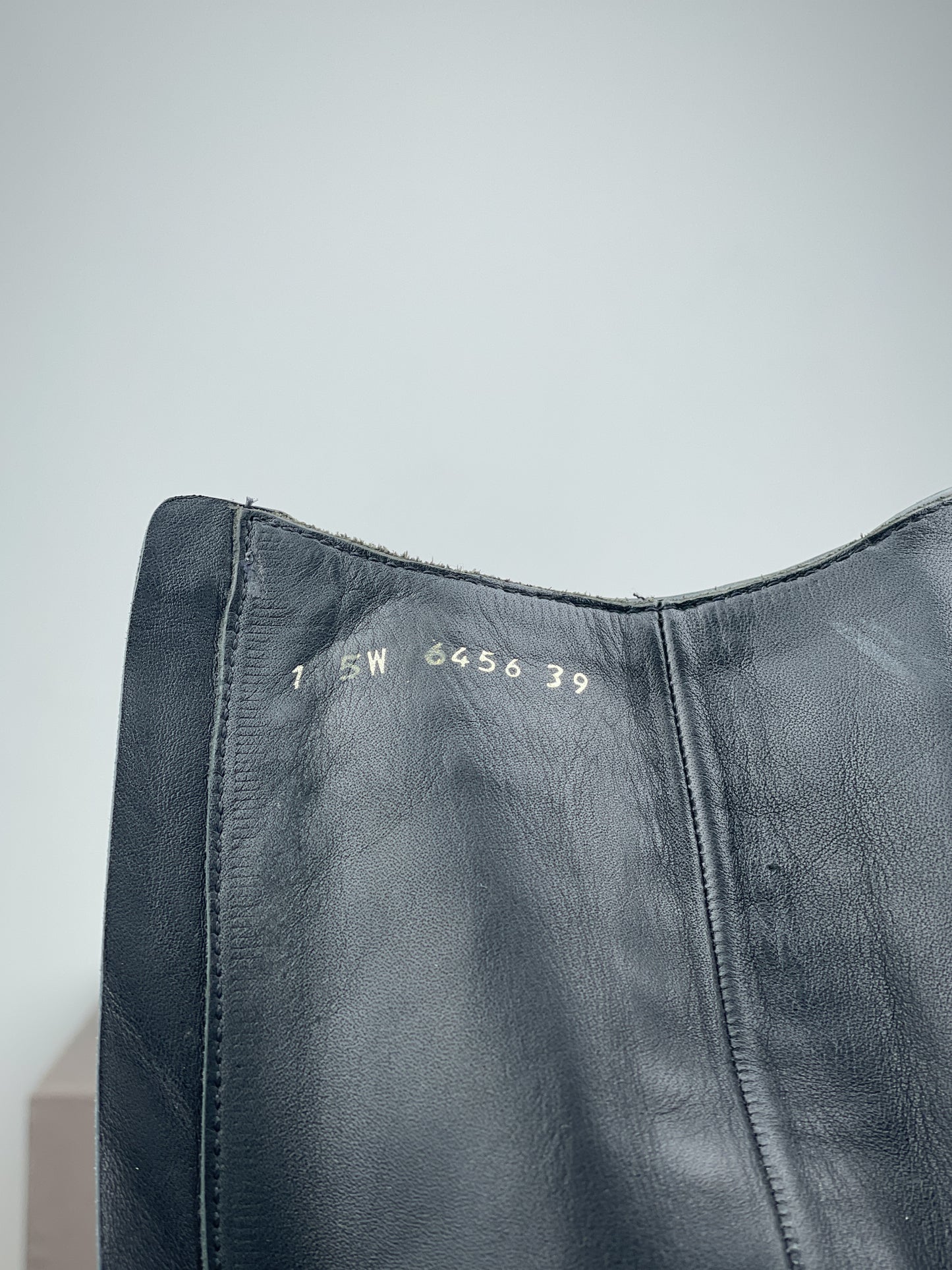 Miu Miu AW08 Knee-High Biker Riding Boots