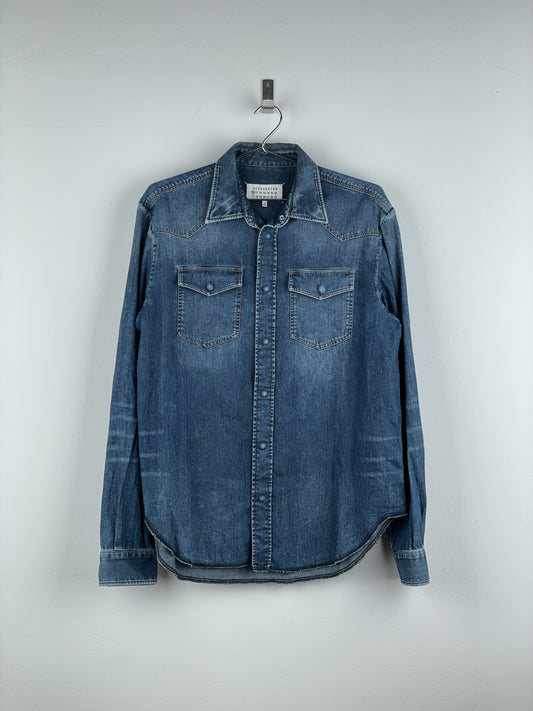 Maison Margiela SS16 Western Denim Button-Up Shirt