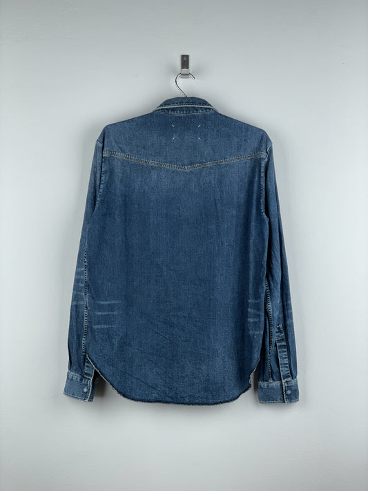 Maison Margiela SS16 Western Denim Button-Up Shirt