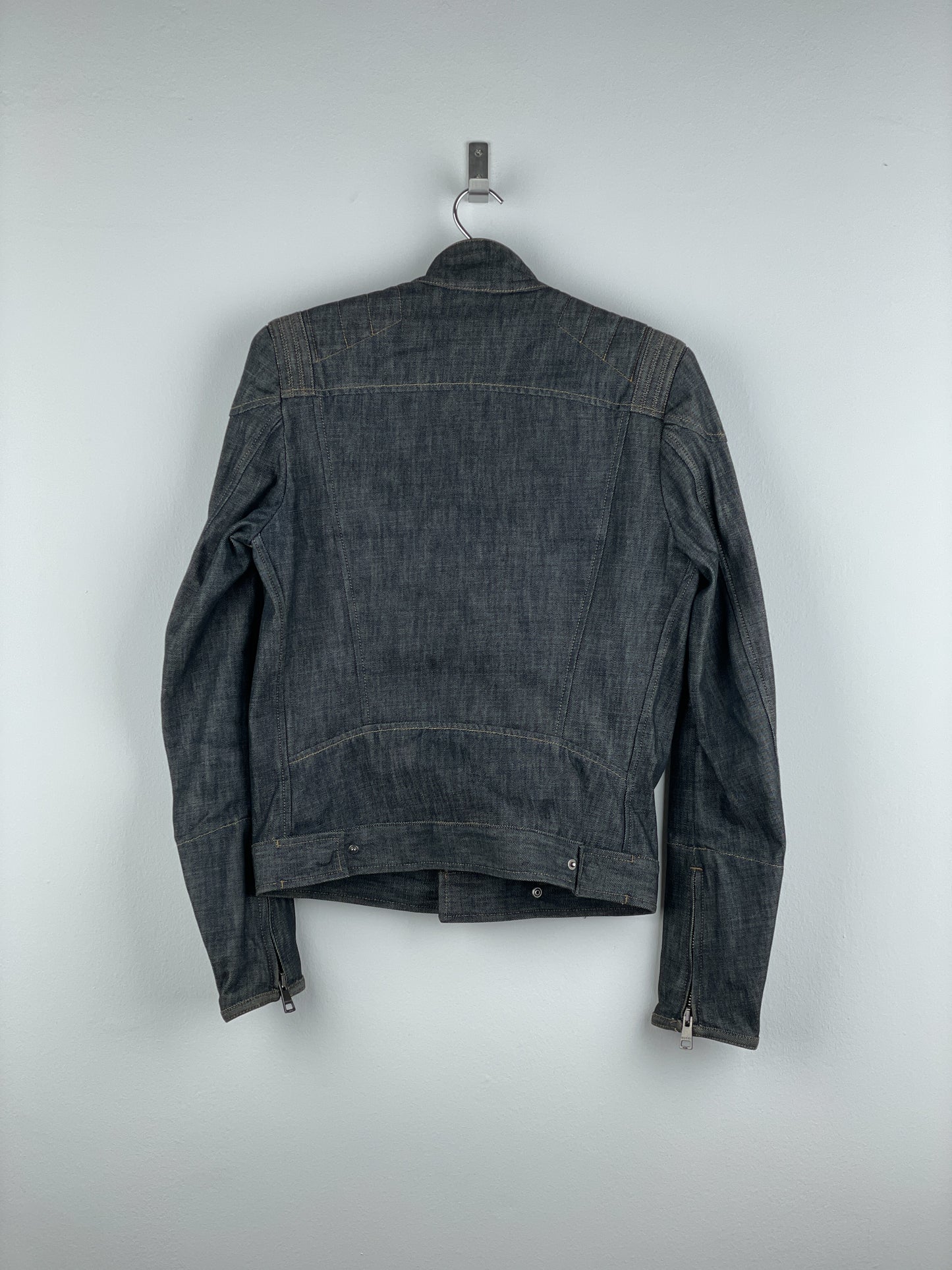 Gucci by Tom Ford SS02 Denim Biker Jacket