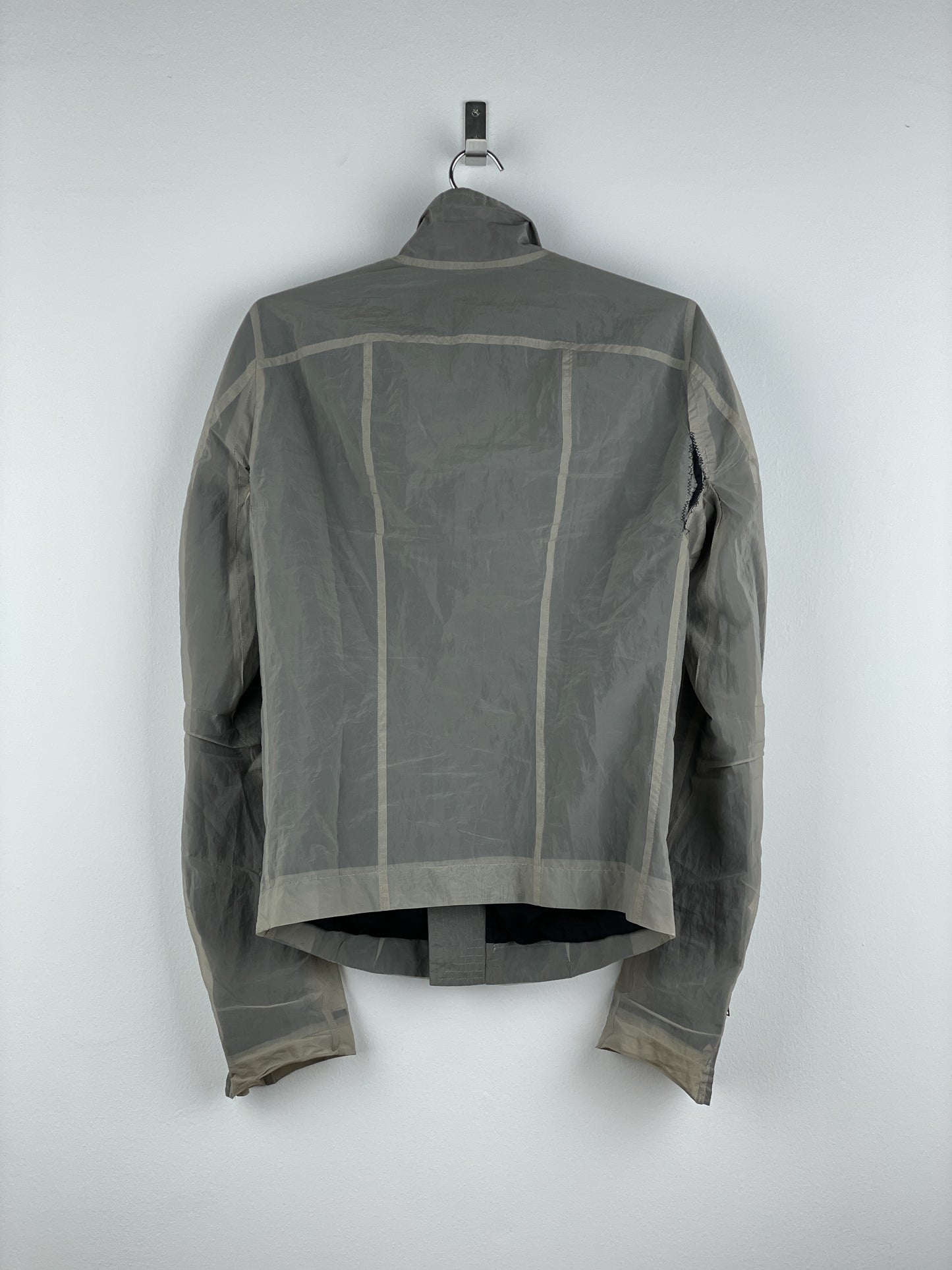 Rick Owens SS14 'Vicious' Translucent Mollino Aircut Biker Jacket