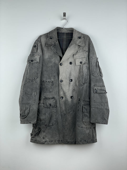 Dolce & Gabbana AW03 Multi-Pocket Cargo Military Coat