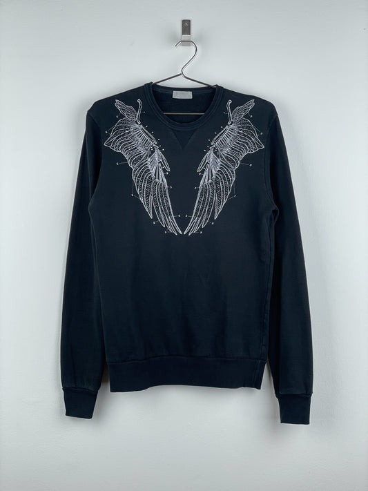 Dior Homme AW07 'Navigate' Inexorable Flight Angel Wing Sweatshirt