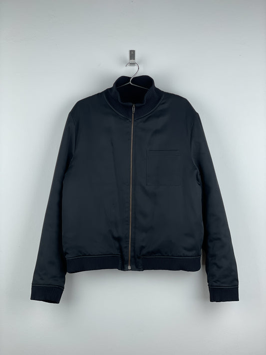 Helmut Lang AW00 Ballistic Nylon High Neck Bomber Jacket