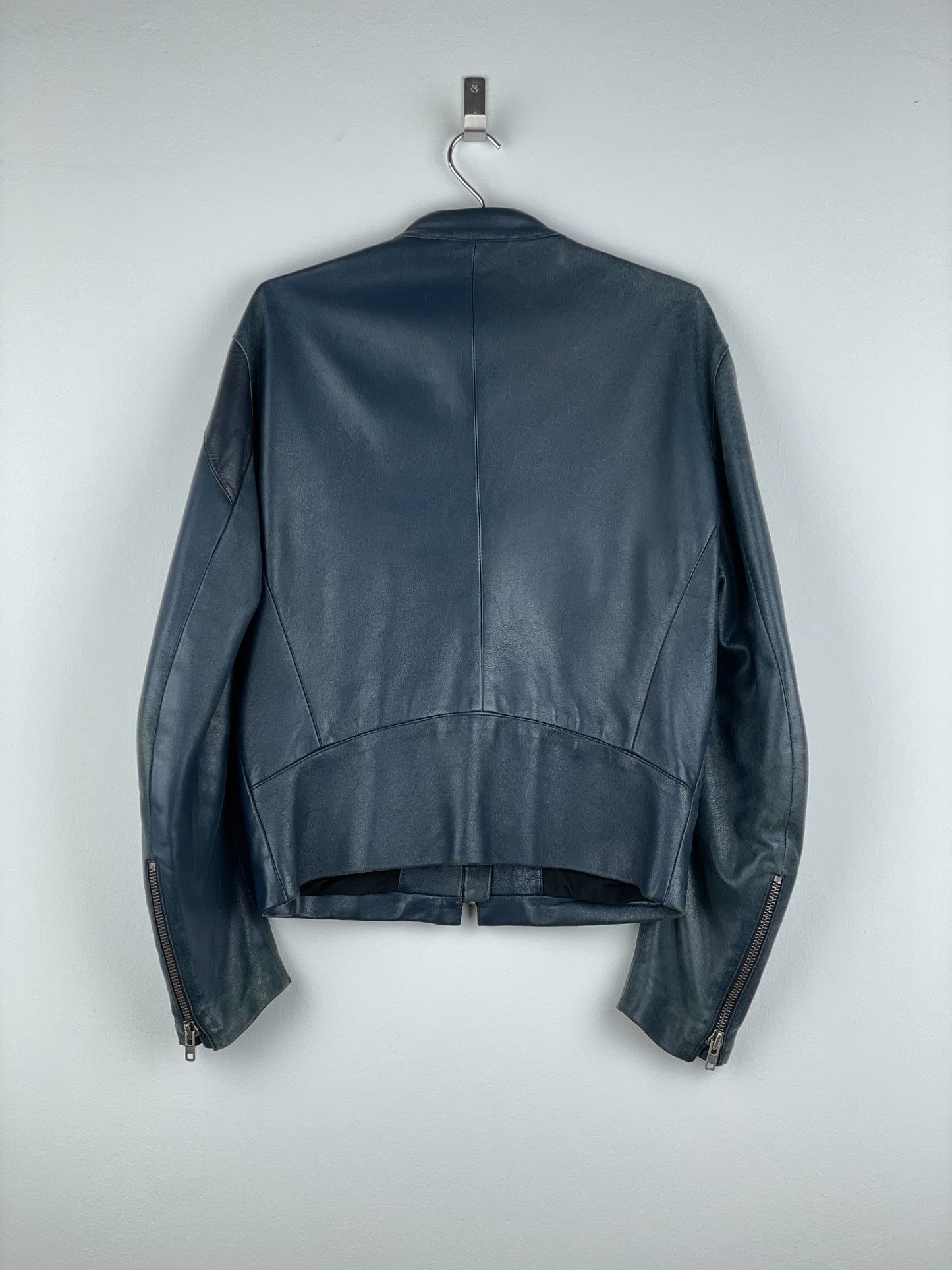 Maison Margiela AW06 5-Zip Leather Biker Jacket