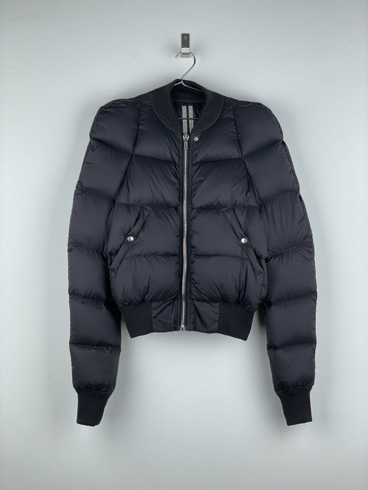 Rick Owens AW19 LARRY Cropped Puffer Jacket