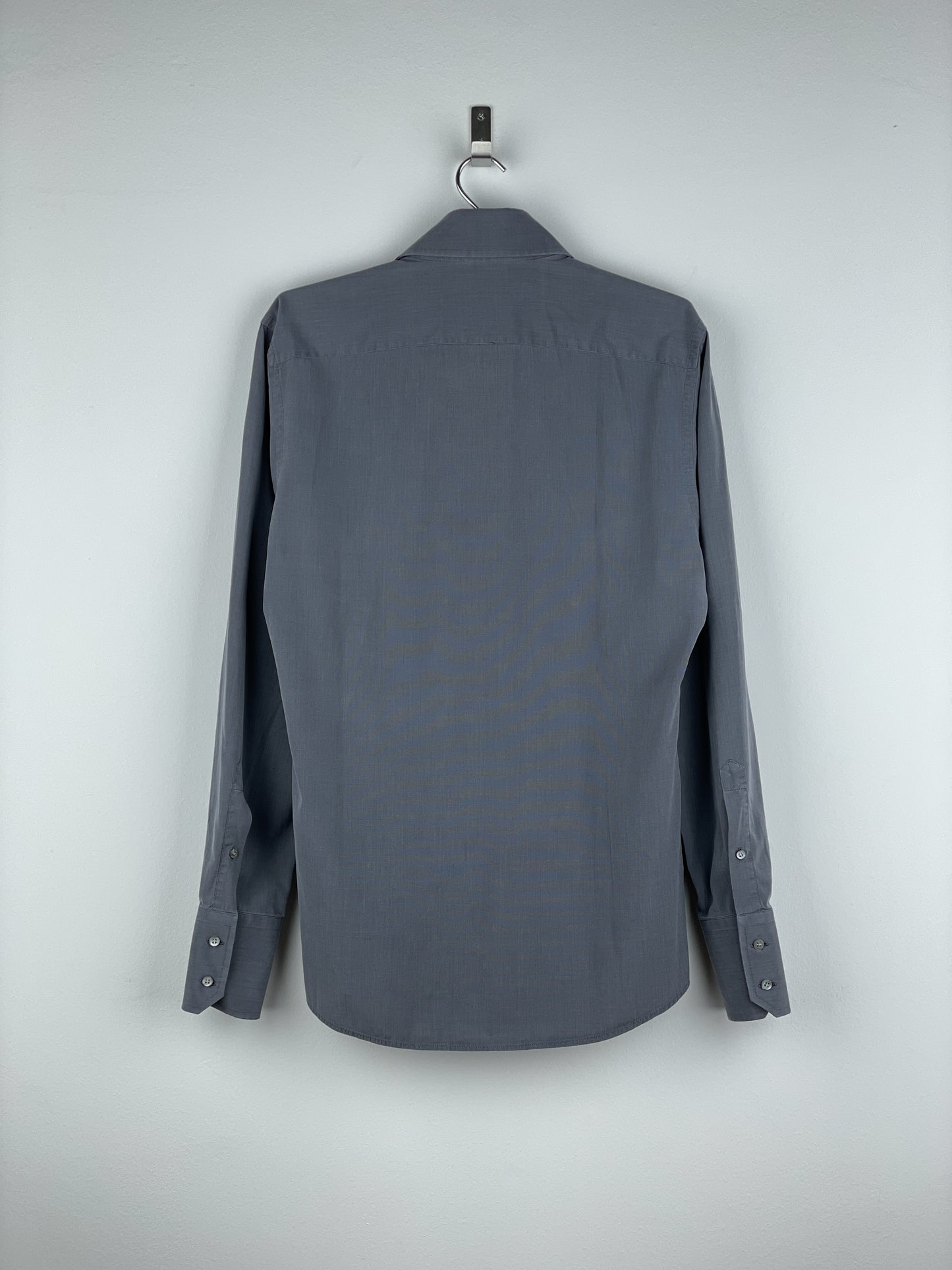 Gucci by Tom Ford 1990s Panelled Button-Up Shirt (grey)
