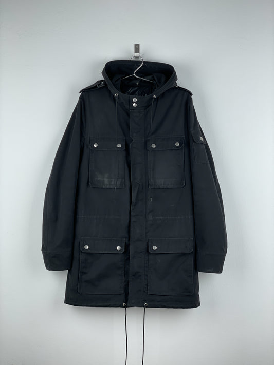Dior Homme AW07 'Navigate' Multi-Pocket Military Parka Coat