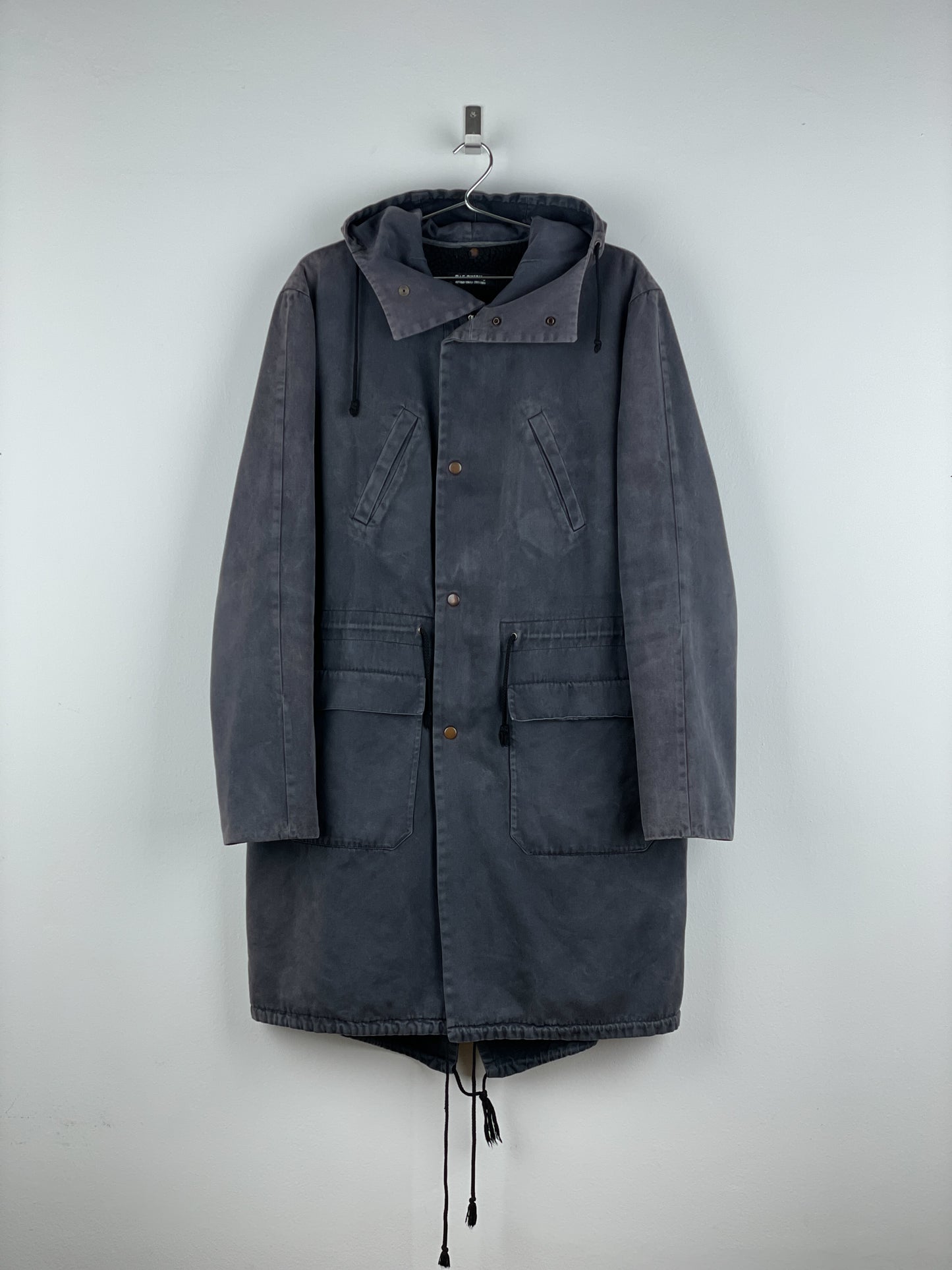 Raf Simons AW03 'Closer' Peter Saville Collage Backprint Parka