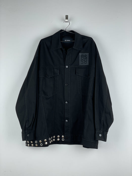 Raf Simons SS23 Big Fit Tassel Studded Denim Jacket