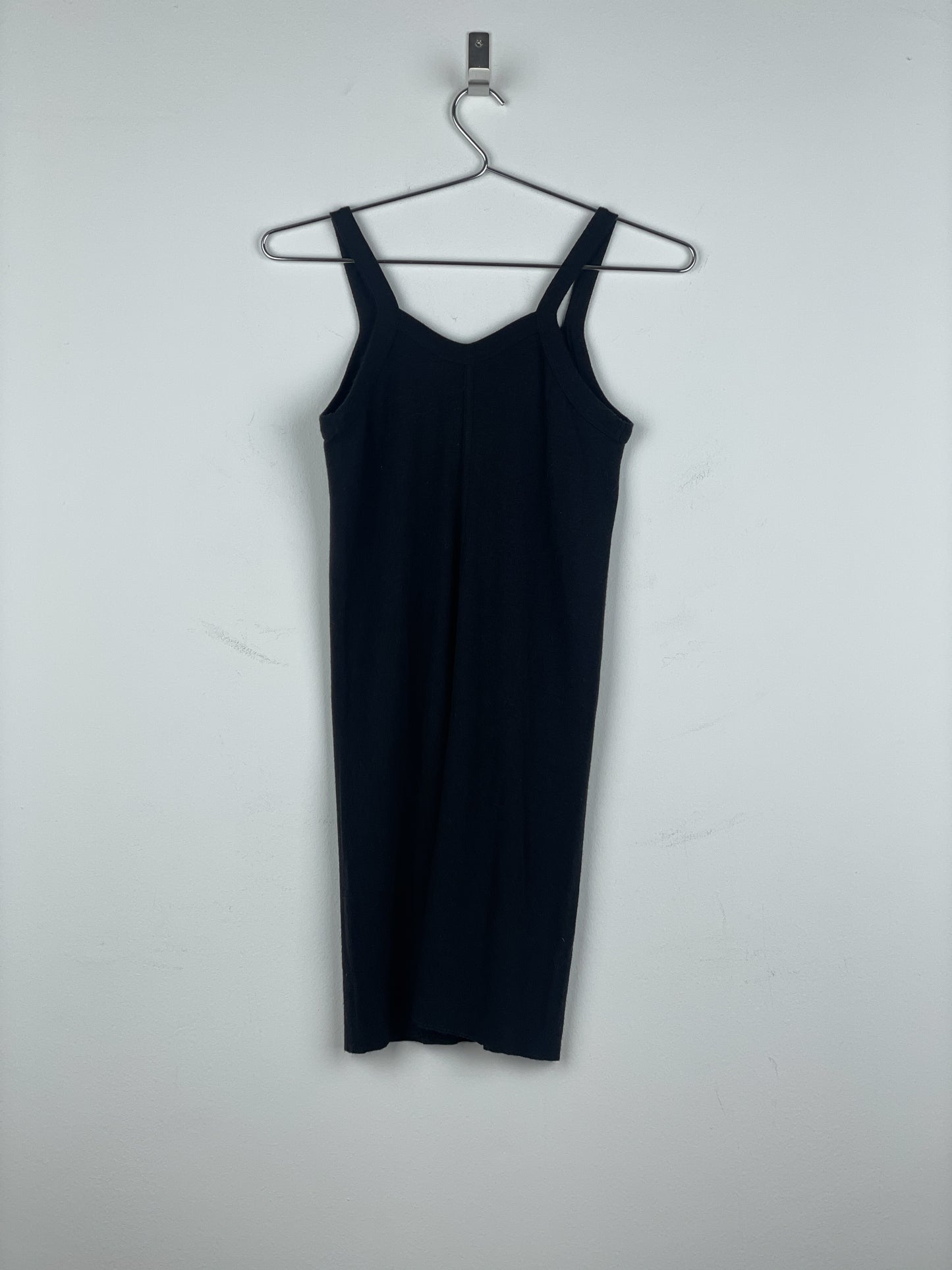Rick Owens Lilies SS07 'Wishbone' Distressed Scoop-Neck Minidress