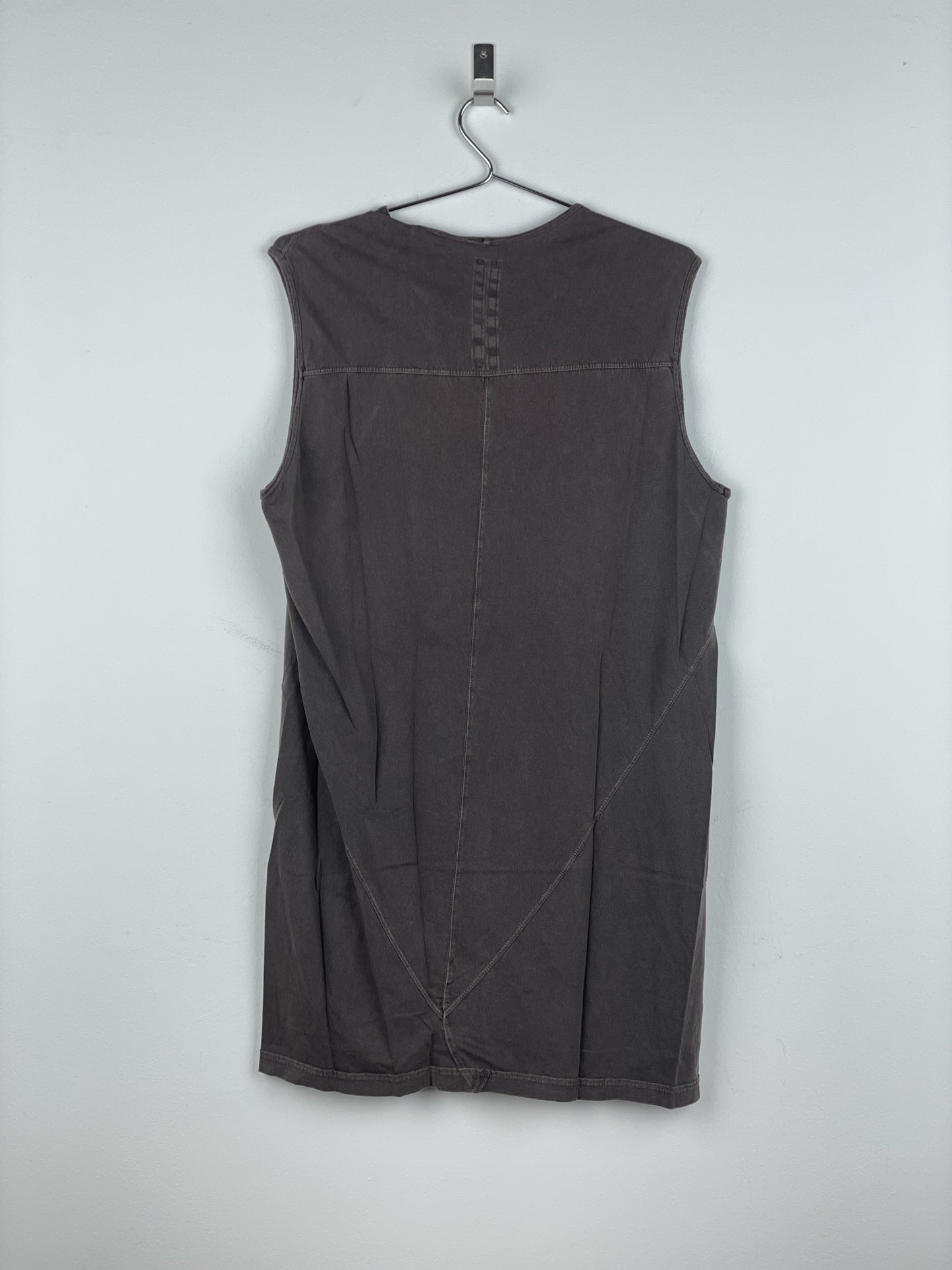 Rick Owens DRKSDHW SS13 'Island' Geometric Panel Tank Top