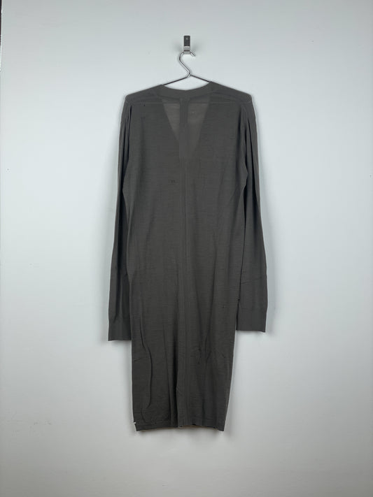 Rick Owens SS12 'Naska' Longline Bamboo Cardigan