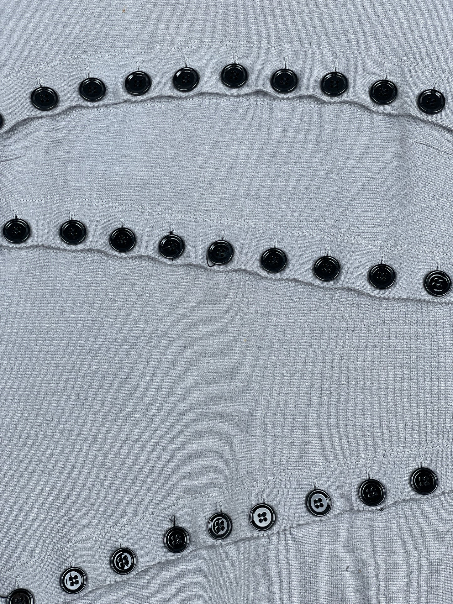 Dolce & Gabbana AW03 Convertible Button Bondage Turtleneck Dress