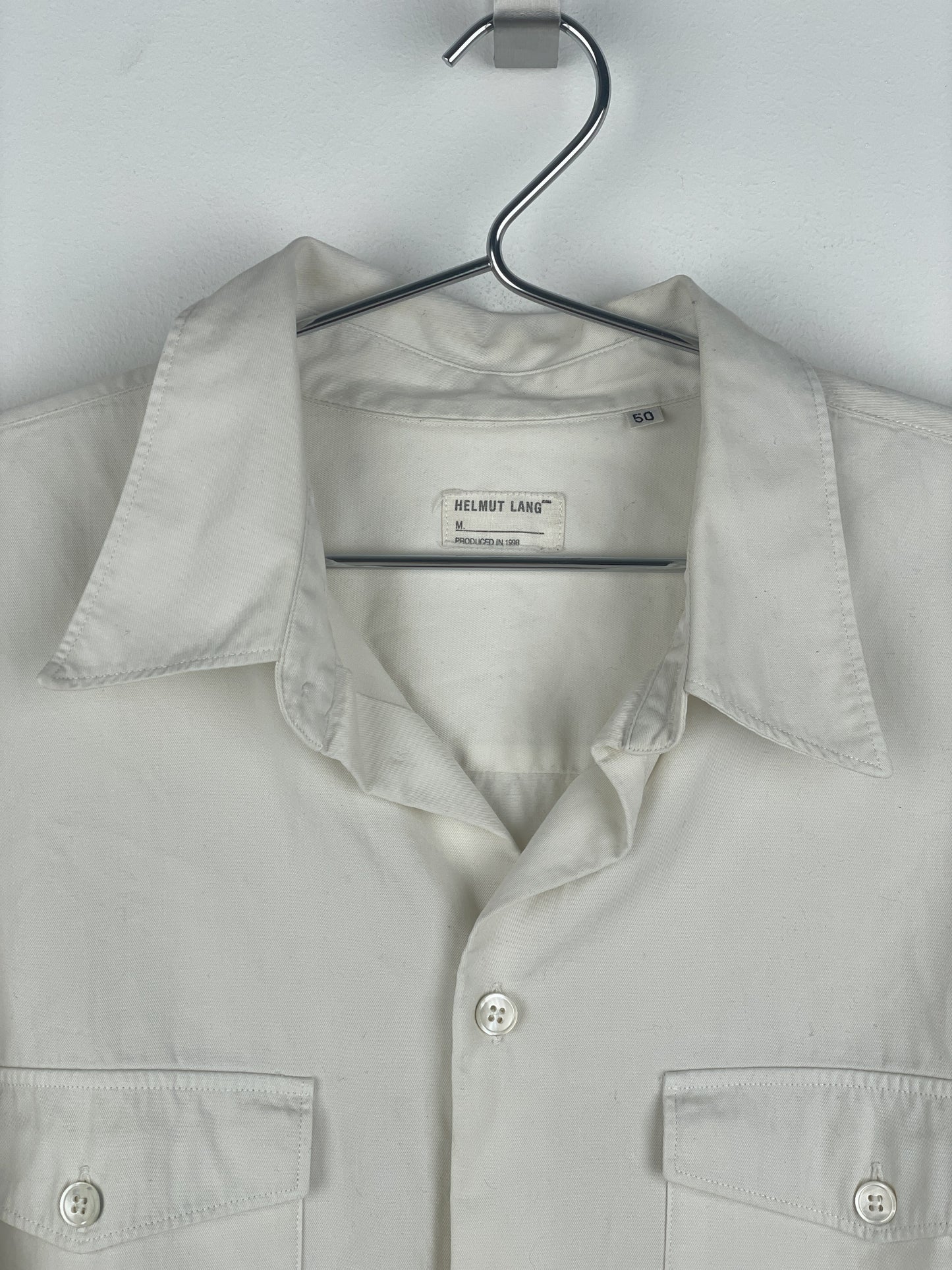 Helmut Lang AW98 Military Button-Up Shirt